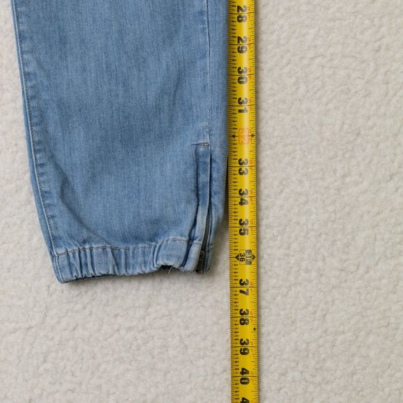Paige Mayslie Jogger Light Wash Jeans Women's Sz 29 - Picture 14 of 16